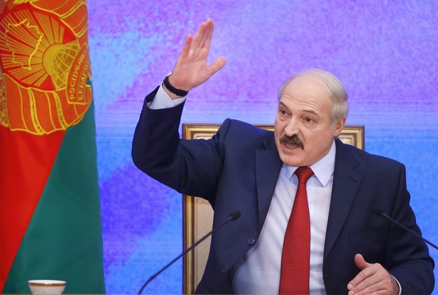 Prezydent Białorusi Aleksander Łukaszenko /SERGEI GRITS/POOL /PAP/EPA