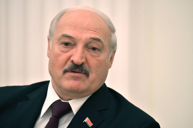 Prezydent Białorusi Aleksandr Łukaszenka /Mikhail Voskresenskiy  /PAP/EPA