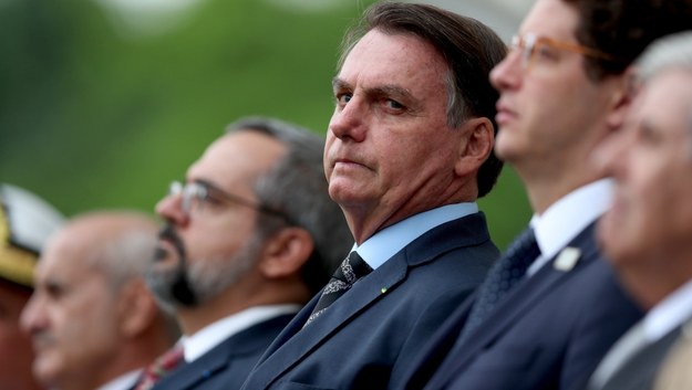 Prezydent Brazylii Jair Bolsonaro /FERNANDO BIZERRA /PAP/EPA