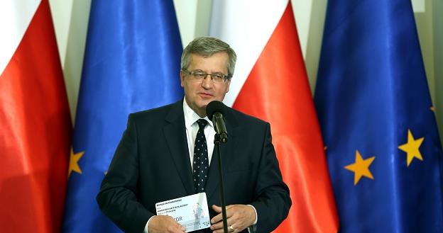 Prezydent Bronisław Komorowski podpisał nowelę ustawy o ochronie konkurencji i konsumentów /PAP