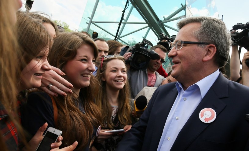 Prezydent Bronisław Komorowski /Paweł Supernak /PAP