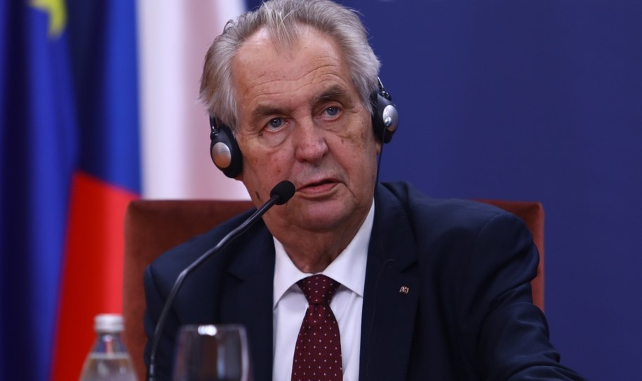 Prezydent Czech Miloš Zeman /Shutterstock