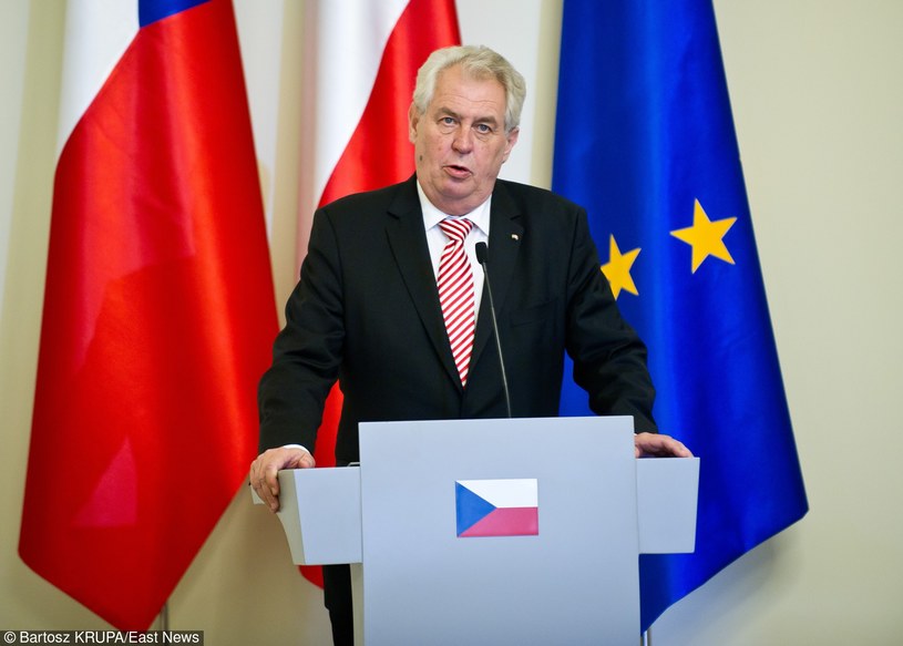 Prezydent Czech /Bartosz Krupa /East News