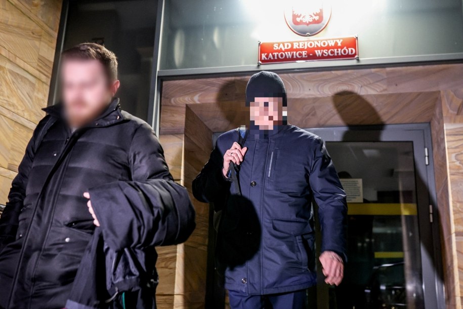 Prezydent Częstochowy Krzysztof M. po posiedzeniu aresztowym w Sądzie Rejonowym Katowice-Wschód /Art Service /PAP