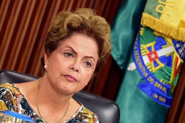 Prezydent Dilma Rousseff ma problemy /AFP