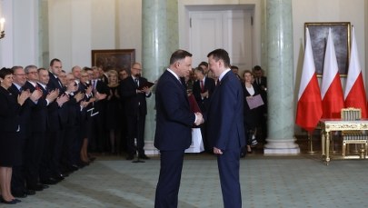Prezydent do nowych ministrów: Gratuluję. Jesteście ludźmi bardzo skromnymi 