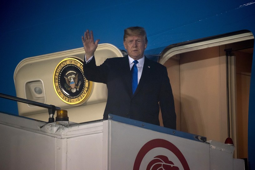 Prezydent Donald Trump /SAUL LOEB /AFP