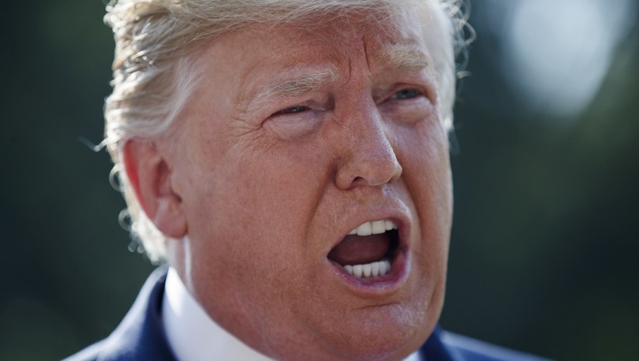 Prezydent Donald Trump /SHAWN THEW    /PAP/EPA