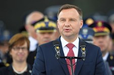 Prezydent: Dzięki służbie policjantów Polska jest bezpiecznym państwem