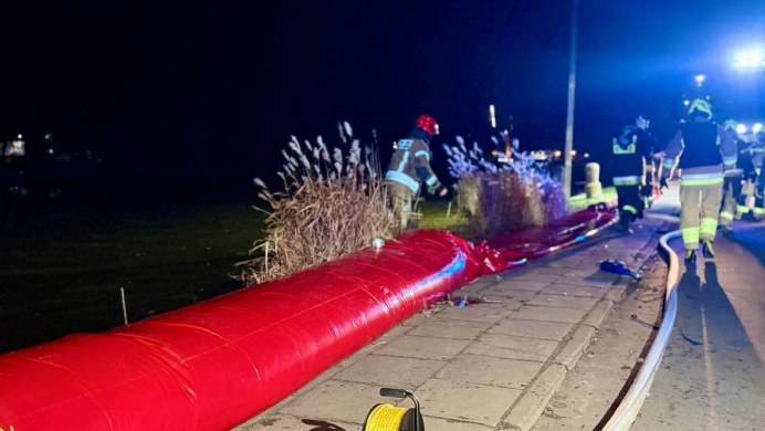 Prezydent Elbląga ogłosił stan pogotowia przeciwpowodziowego