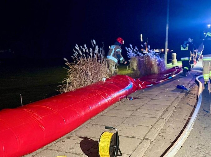 Prezydent Elbląga ogłosił stan pogotowia przeciwpowodziowego