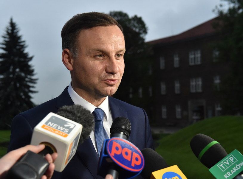 Prezydent elekt Andrzej Duda /Jacek Bednarczyk /PAP