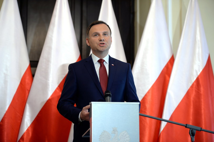 Prezydent elekt Andrzej Duda /Jacek Turczyk /PAP