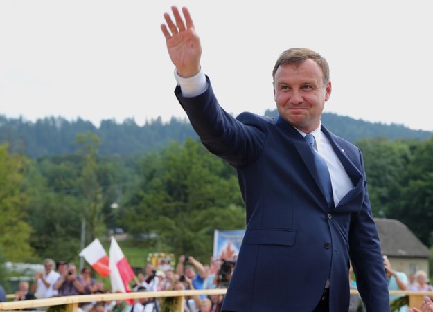 Prezydent elekt Andrzej Duda /Andrzej Grygiel /PAP