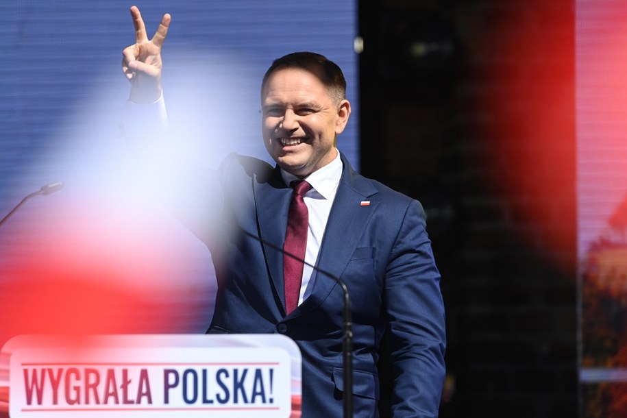 Prezydent elekt Karol Nawrocki na pikniku w Pułtusku, 22 czerwca 2025 roku /	Piotr Nowak /PAP