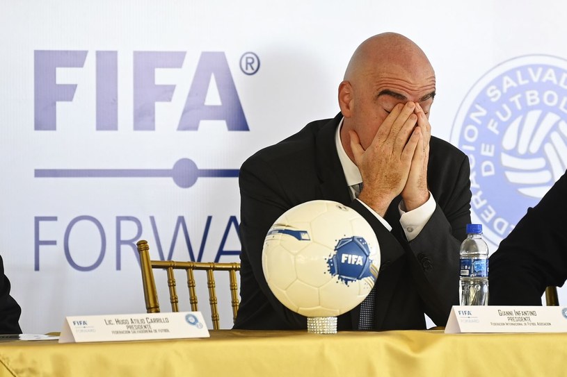 Prezydent FIFA Gianni Infantino /AFP