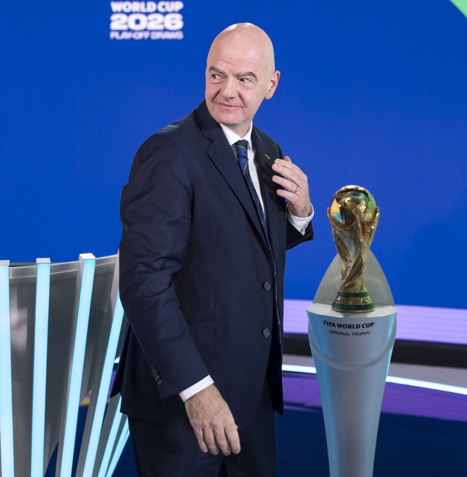 Prezydent FIFA potwierdził udział Iranu w mistrzostwach świata w USA, Kanadzie i Meksyku /	CLAUDIO THOMA /PAP