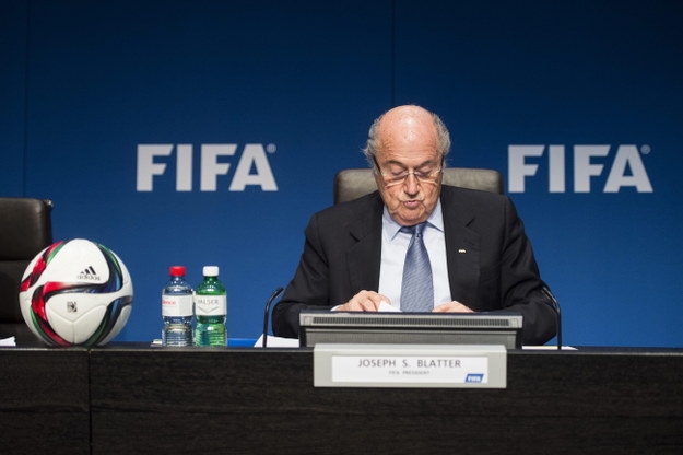 Prezydent FIFA Sepp Blatter /ENNIO LEANZA /PAP/EPA