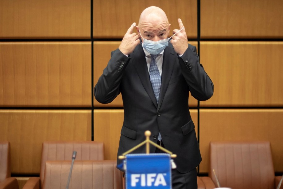 Prezydent FIFA /CHRISTIAN BRUNA /PAP/EPA