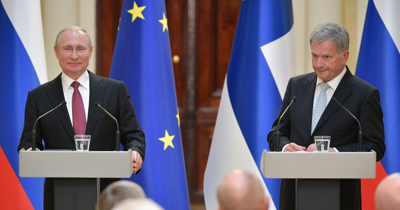 Prezydent Finlandii rozmawiał z Putinem. "Szczera wymiana poglądów"