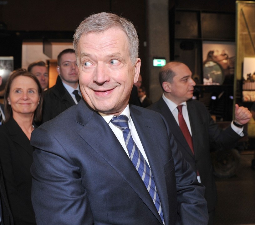 Prezydent Finlandii Sauli Niinisto /Przemek Świderski /East News
