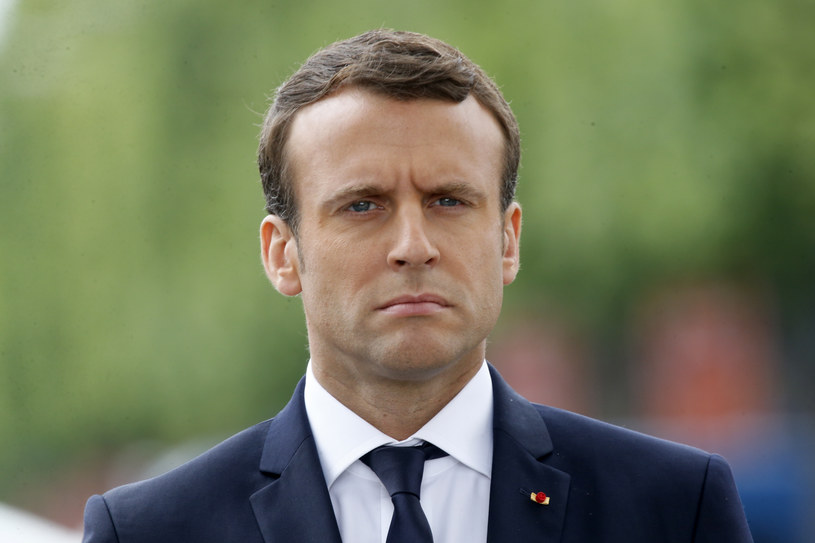 Prezydent Francji Emmanuel Macron /Charles Platiau /AFP