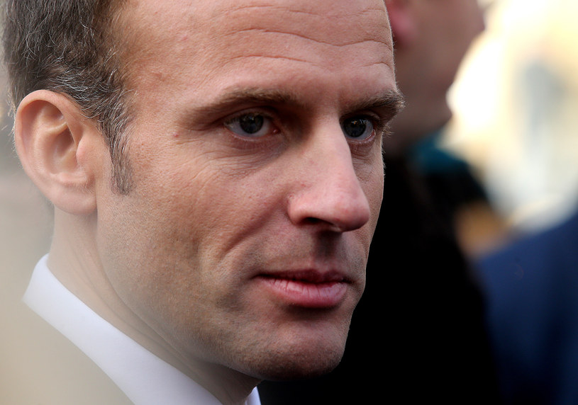 Prezydent Francji Emmanuel Macron /FRANCOIS NASCIMBENI /AFP