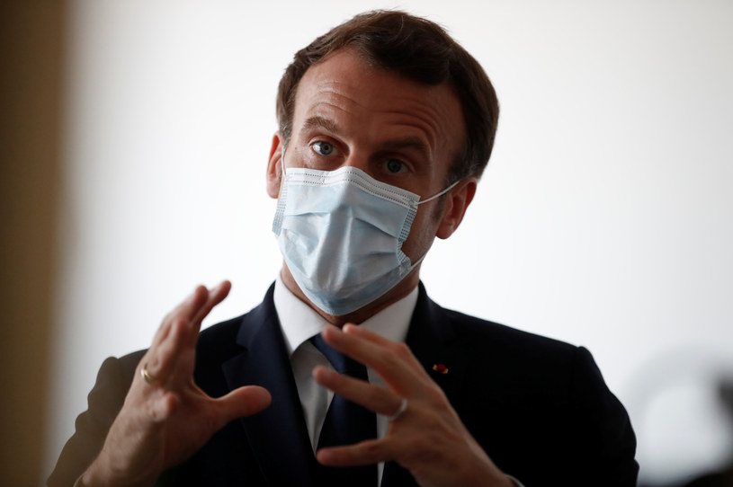 Prezydent Francji Emmanuel Macron /GONZALO FUENTES  /AFP