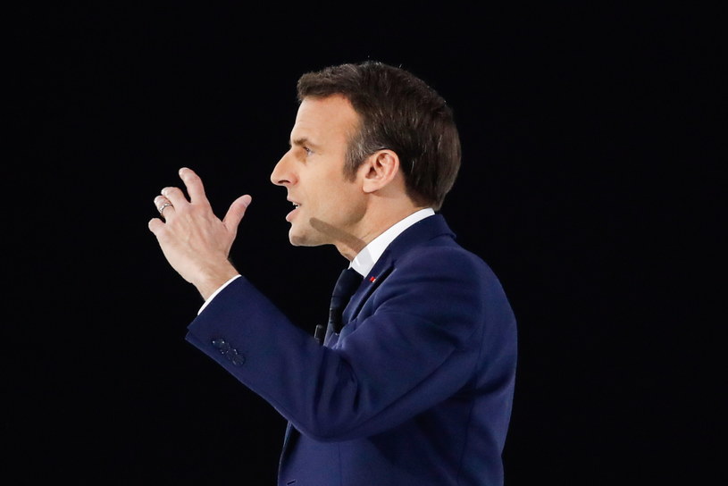 Prezydent Francji Emmanuel Macron /PAP/EPA/MOHAMMED BADRA /PAP