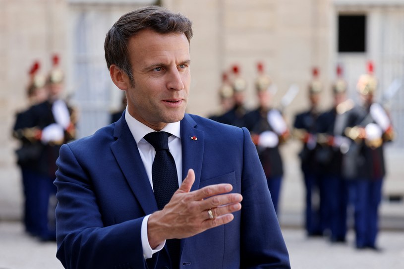 Prezydent Francji Emmanuel Macron /LUDOVIC MARIN /AFP
