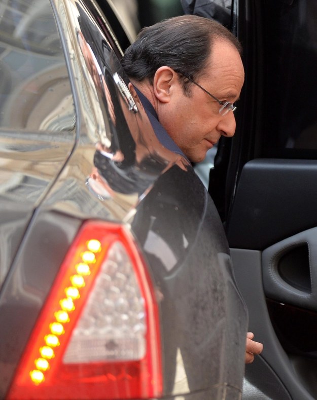 Prezydent Francji Francois Hollande /ETTORE FERRARI /PAP/EPA