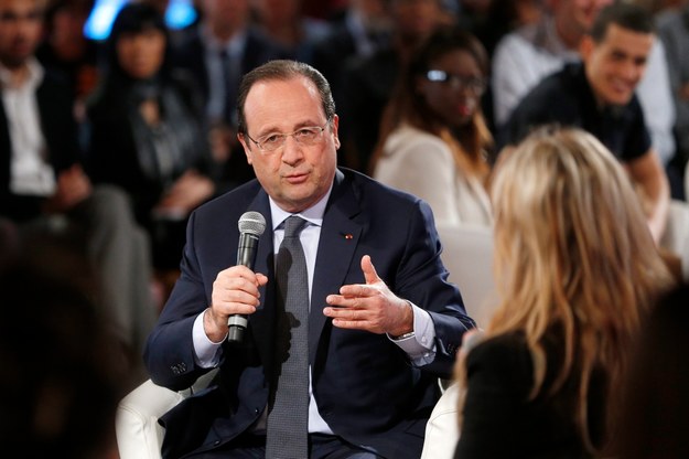 Prezydent Francji Francois Hollande /YOAN VALAT  /PAP/EPA