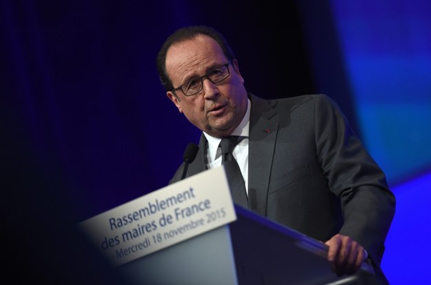 Prezydent Francji Francois Hollande /STEPHANE DE SAKUTIN/POOL /PAP/EPA