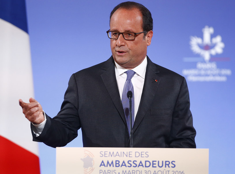 Prezydent Francji François Hollande /AFP