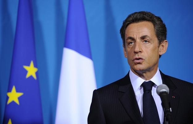 Prezydent Francji Nicolas Sarkozy liczył na porozumienie całej UE /AFP