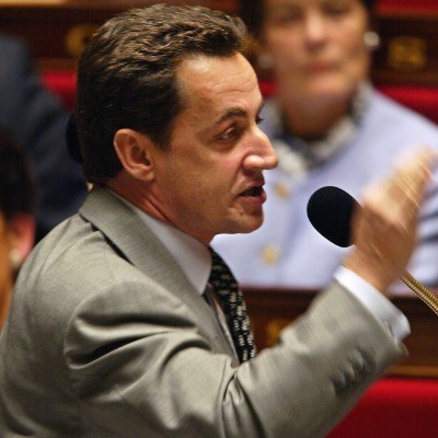 Prezydent Francji Nicolas Sarkozy /AFP