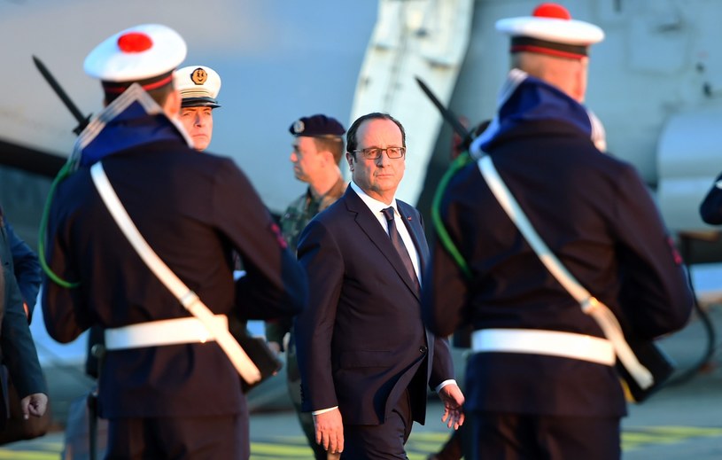 Prezydent Francji /PAP/EPA