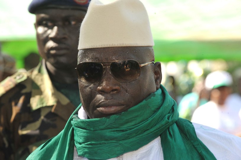 Prezydent Gambii Yahya Jammeh /AFP