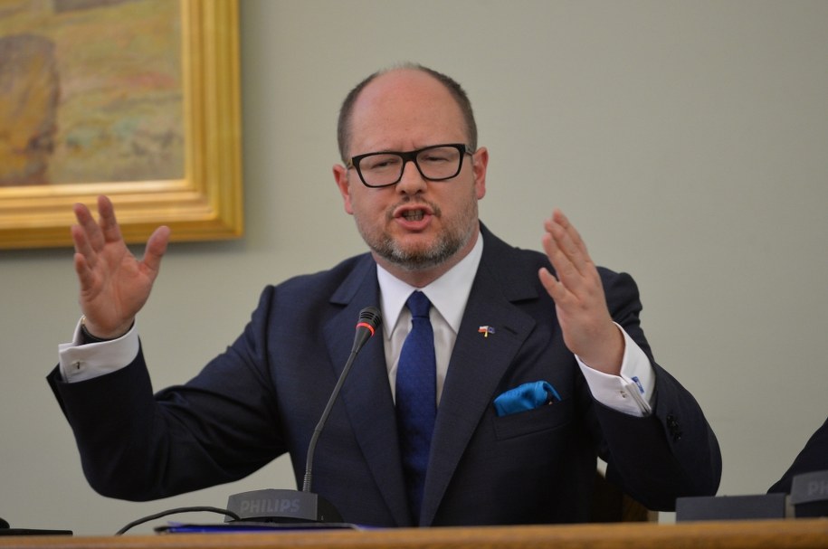 Prezydent Gdańska Paweł Adamowicz przed sejmową Komisja śledczą ds. Amber Gold / 	Marcin Obara  /PAP