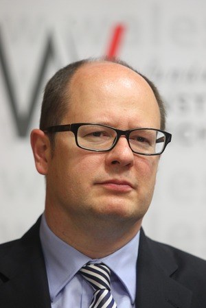 Prezydent Gdańska Paweł Adamowicz /Piotr Wittman /PAP