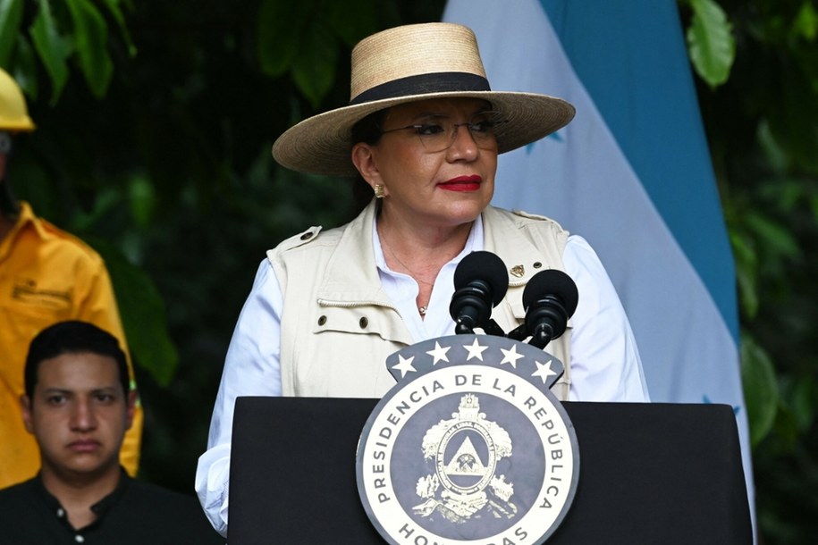 Prezydent Hondurasu Xiomara Castro /ORLANDO SIERRA/AFP/East News /East News