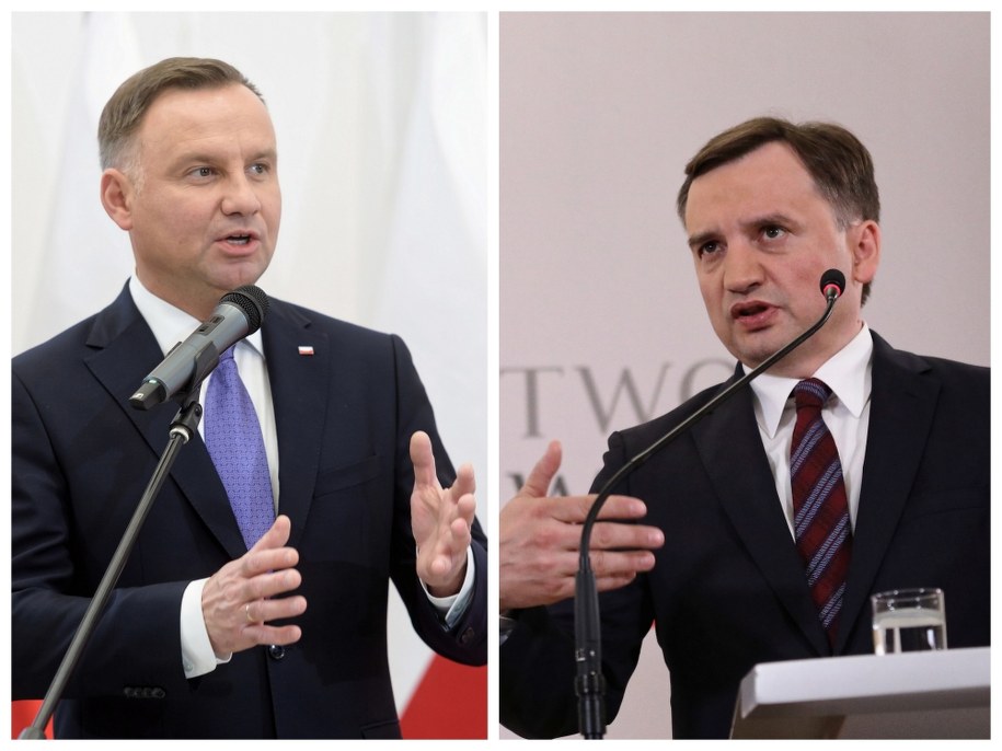 Prezydent i minister sprawiedliwości nie mogą się porozumieć ws. następcy Patryka Jakiego /Tomasz Gzell/Jakub Kaczmarczyk /PAP