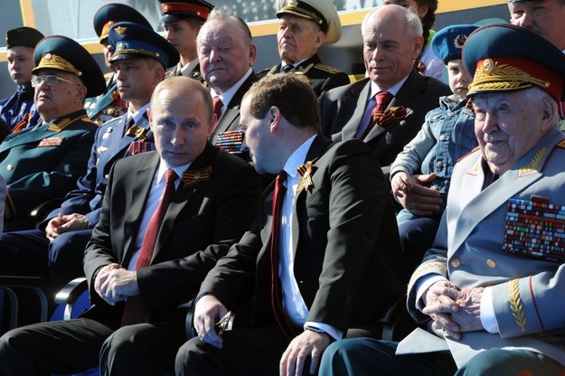 Prezydent i premier Rosji /MIKHAIL KLIMENTYEV/RIA NOVOSTI  /PAP/EPA
