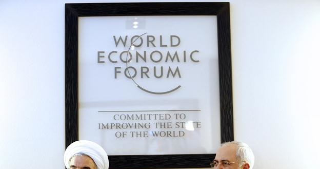 Prezydent Iranu Hassan Rohani i minister spraw zagranicznych Mohammad Javad Zarif /AFP