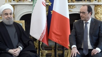 Prezydent Iranu nie zemścił się za kłótnię o wino. Rekordowe kontrakty dla francuskich firm