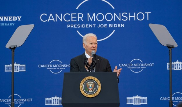 Prezydent Joe Biden ogłasza strategię walki z rakiem /AMANDA SABGA /PAP/EPA