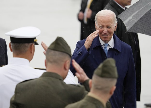 Prezydent Joe Biden przybył na szczyt G7 do Hiroszimy /FRANCK ROBICHON /PAP/EPA