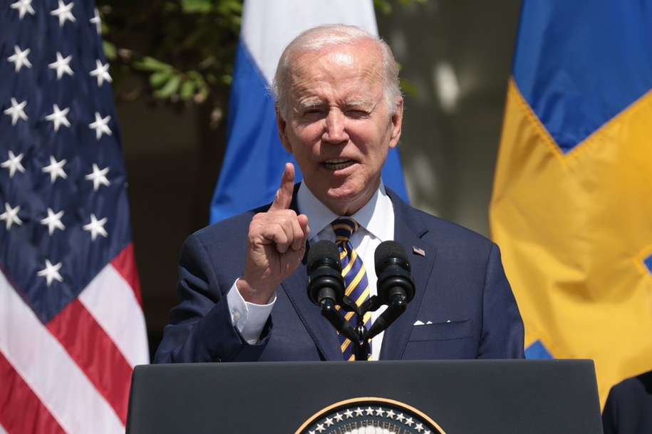 Prezydent Joe Biden /Oliver Contreras/POOL /PAP/EPA