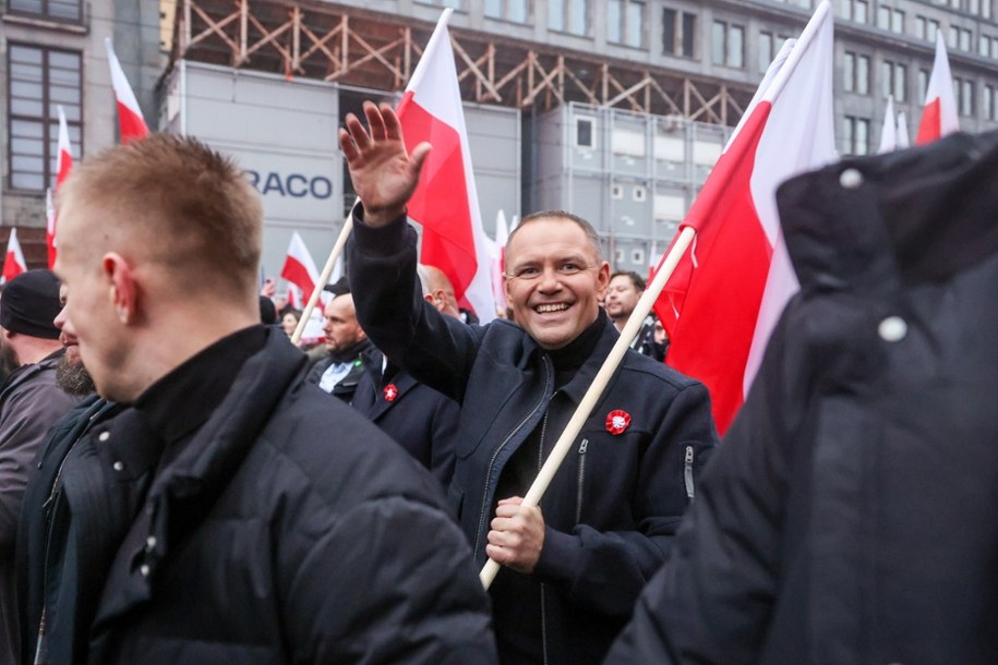 Prezydent Karol Nawrocki na Marszu Niepodległości /Mikołaj Bujak/KPRP