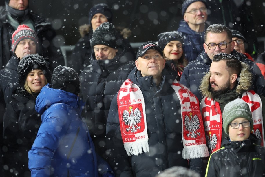 Prezydent Karol Nawrocki na trybunach w Zakopanem. / 	Grzegorz Momot    /PAP